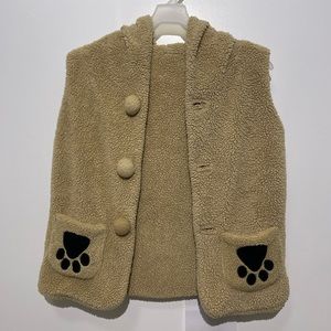 Brown Panda Vest